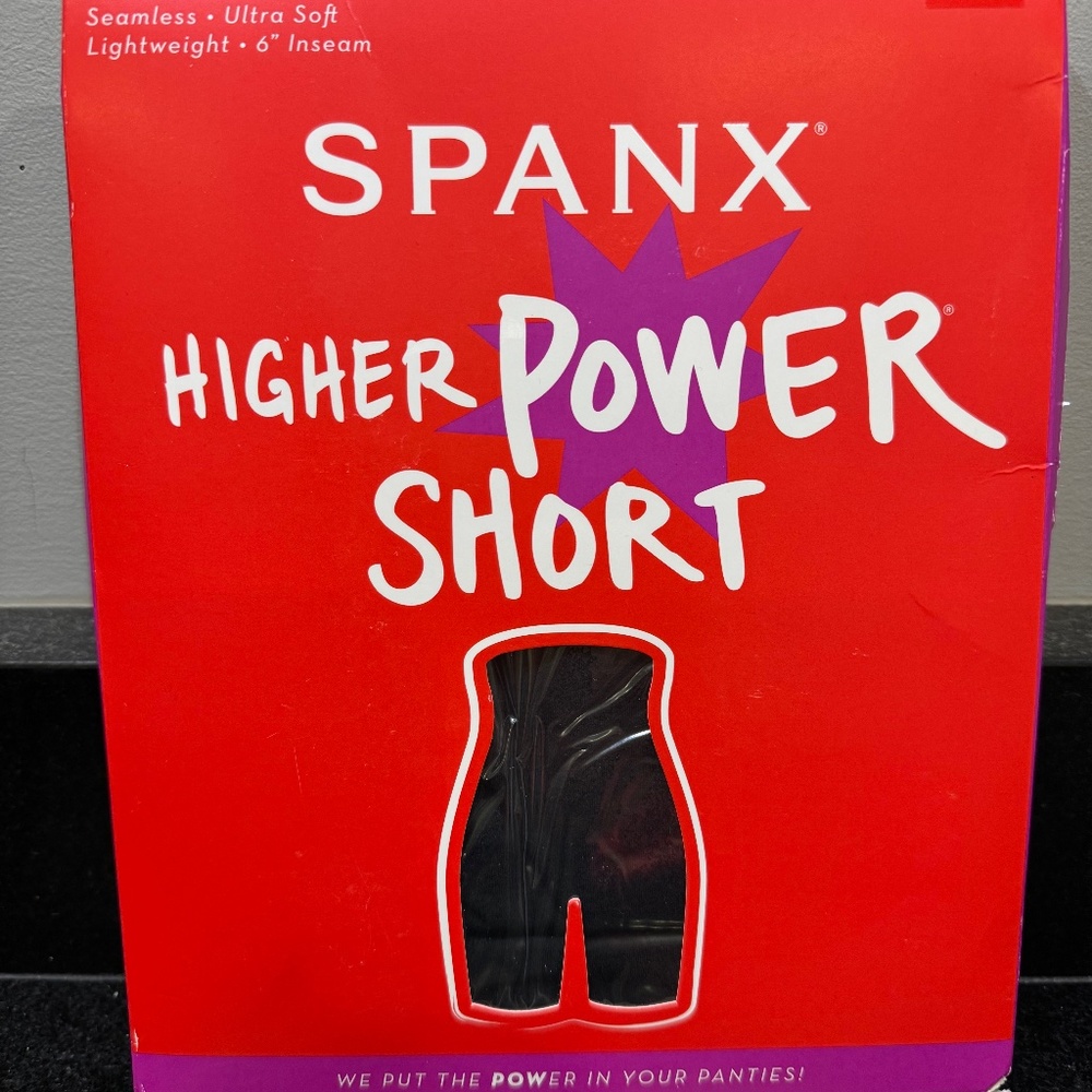 Spanx Higher Power Short Plus Size -High Waisted Shaper Short NWT 3X
